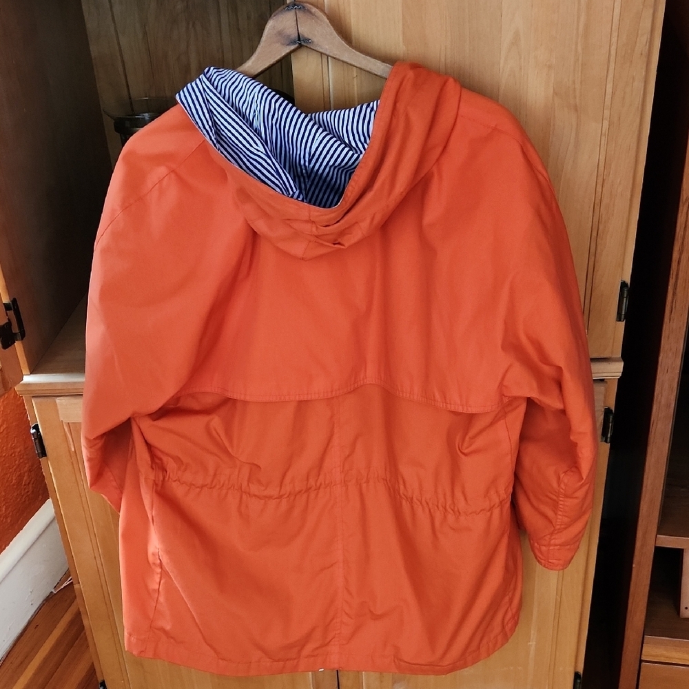 Women's Orange Utility Jacket - Picture 3 of 3